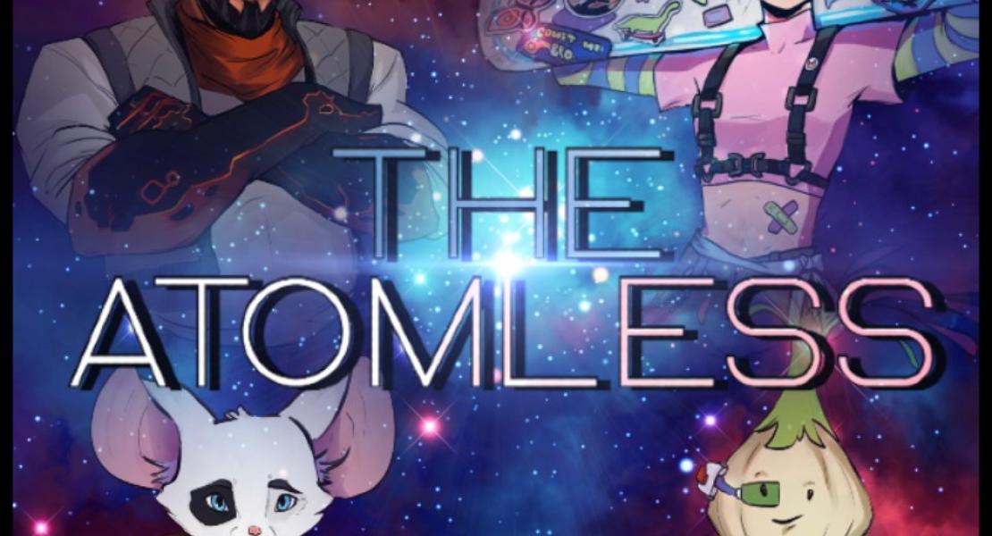 A hand-drawn image of The Atomless Characters