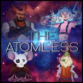 A hand-drawn image of The Atomless Characters
