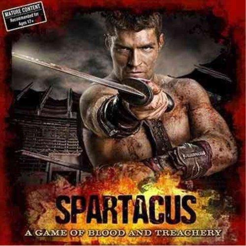The Box art for Spartacus: A Game of Blood and Treachery