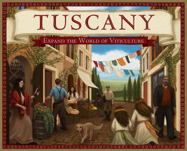 The Box art for Tuscany: Expand the World of Viticulture