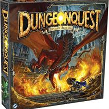 The Box art for DungeonQuest Revised Edition