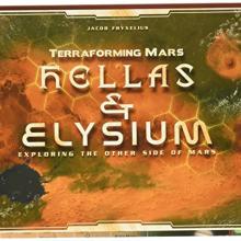The Box art for Terraforming Mars: Hellas & Elysium Expansion