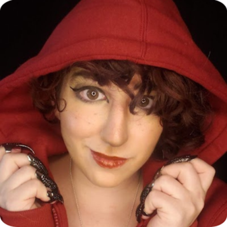 Dillin Apelyan wearing a red hoodie. 